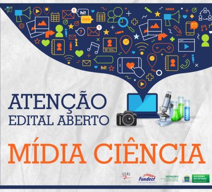 Fundect e Uems lançam edital para o Programa Mídia e Ciência