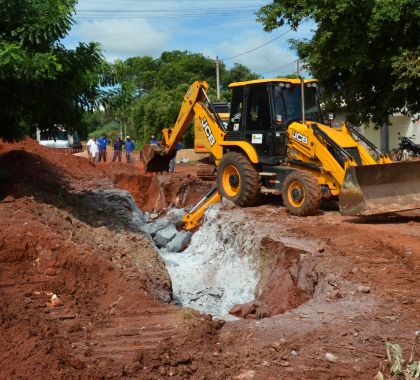 Prefeitura de Bonito retoma as obras de asfaltamento da Vila Machado