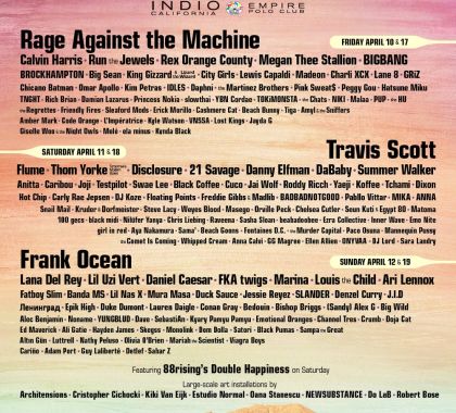 Festival Coachella, nos EUA, é adiado de abril para outubro por causa do coronavírus