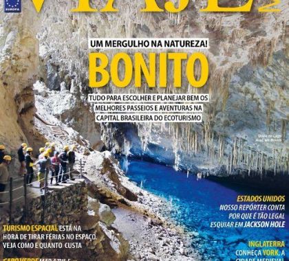 Passeios de Bonito e região são destaques na Revista Viaje Mais
