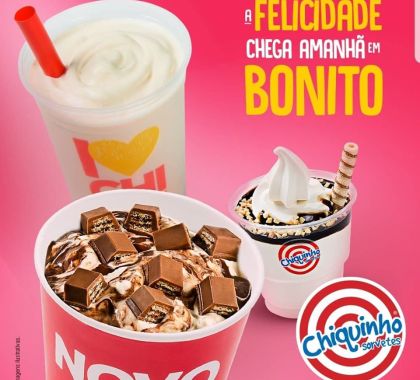 Chiquinho Sorvetes inaugura franquia em Bonito