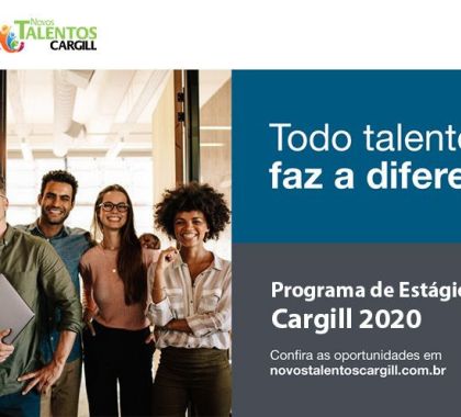 Programa de Estágio da Cargill oferece vagas para Mato Grosso do Sul