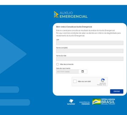 Governo libera novo site para consulta de auxílio emergencial