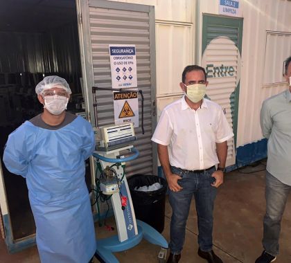 Senai conserta 52 respiradores hospitalares, entrega 25 e aguarda calibração de mais 27