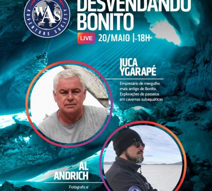 Juca Ygarapé fala sobre as belezas de Bonito durante live nesta semana