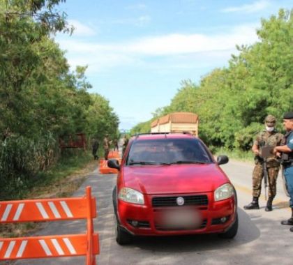Barreira sanitária é instalada na entrada de Bodoquena