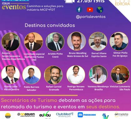 Diretor-presidente da Fundtur/MS participa de live sobre o turismo pós-pandemia