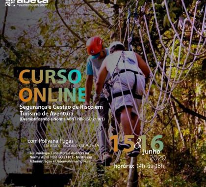 ABETA abre inscrições pra curso sobre SGS e turismo de aventura
