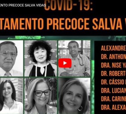 Tratamento precoce de pacientes com covid-19 pode salvar vidas