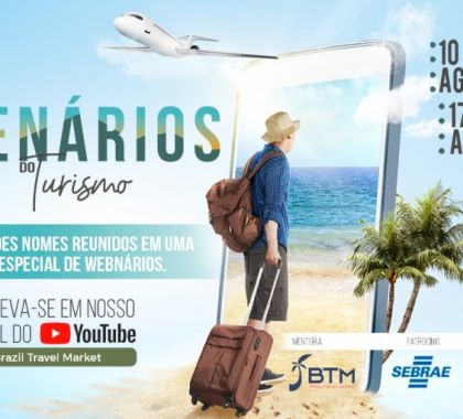 BTM realizará série de webinars sobre Cenários do Turismo em agosto