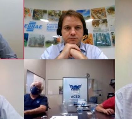 Recuperação econômica de MS é discutido por membros do Sebrae, Faems e Semagro