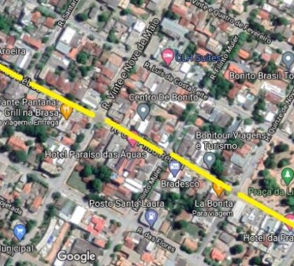Ruas de Bonito terão acessos fechados durante o feriado de outubro