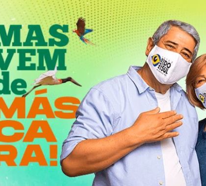 Turismo de MS reforça campanha 'Vem! Mas vem de máscara!' durante feriado de novembro