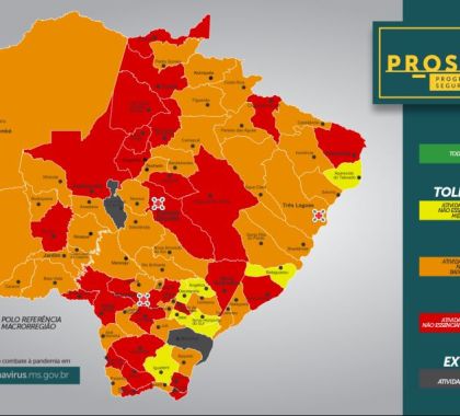 Bonito segue com risco alto de Covid-19, revela dados do Prosseguir
