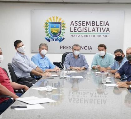 Josmail Rodrigues, prefeito eleito de Bonito, participa de reunião em Campo Grande