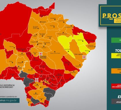 Bonito aparece no grau de risco médio do Prosseguir