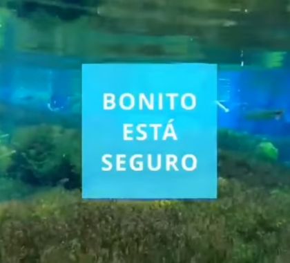 Turismo convida visitantes a conhecerem as belezas naturais de Bonito