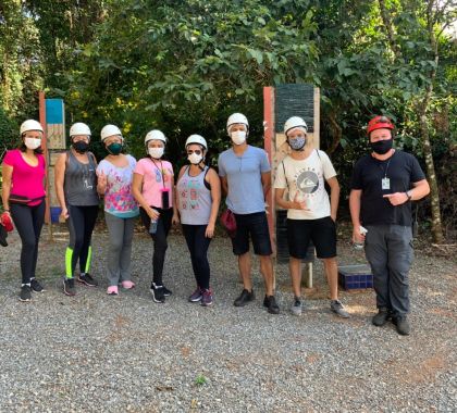 Profissionais da saúde são os primeiros a visitar a Gruta do Lago Azul em Bonito