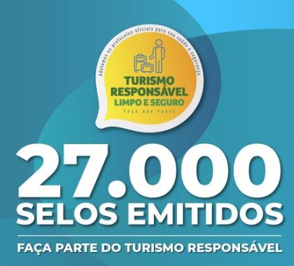 Turismo Responsável; 27 mil estabelecimentos turísticos no Brasil possuem o selo do Mtur