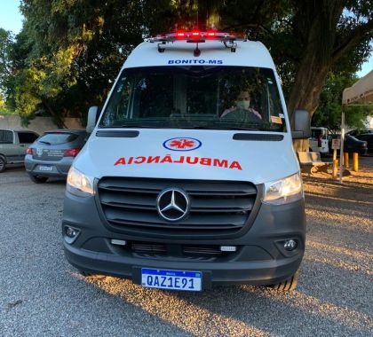 Prefeitura de Bonito recebe nova ambulância UTI Neonatal
