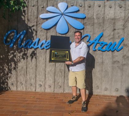 Diretor da Nascente Azul recebe prêmio por trabalhos sociais realizados em Bonito