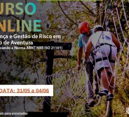 ABETA divulga nova data para realização do curso de Gestão de Riscos em Turismo de Aventura