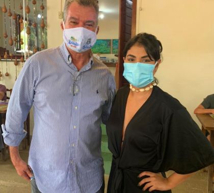 Ex- BBB Munik Nunes e influenciadores visitam Bonito e região