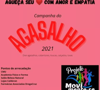 Projeto Movimente-se promove Campanha do Agasalho em Bonito