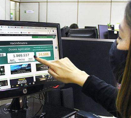 Vacinômetro amplia transparência da imunização em Mato Grosso do Sul