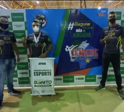 Atletas de Bonito alcançam pódio na 1ª Etapa do Campeonato Estadual de KickBoxing