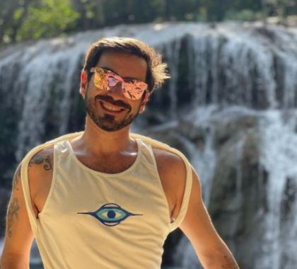 Chef Lucas Corazza se encanta com as cachoeiras de Bonito