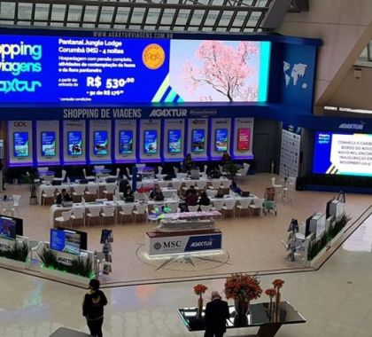 Durante 45 dias, MS promove turismo no evento Shopping de Viagens Agaxtur em SP