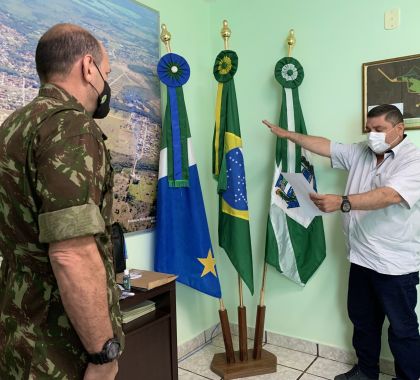 Prefeito de Bonito toma posse como presidente da 21º Junta de Serviço Militar