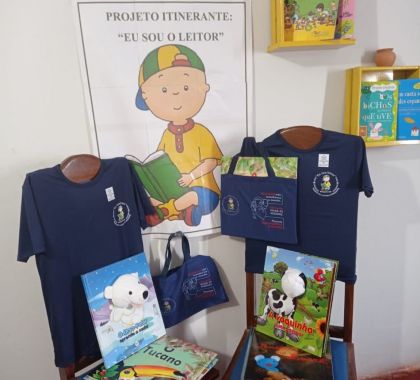 Para incentivar leitura a jovens e crianças, projeto de leitura itinerante é lançado em Bodoquena