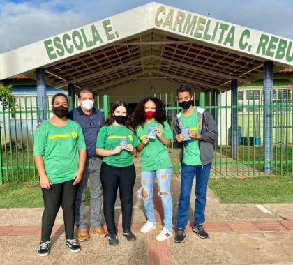 Covid-19 foi temática em eletiva na unidade escolar do município de Miranda
