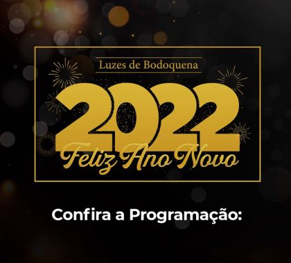 Prefeitura de Bodoquena divulga programação do Réveillon Luzes de Bodoquena