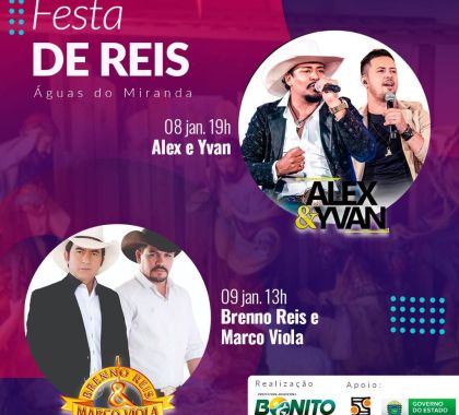 Tradicional Festa de Reis do Distrito Águas do Miranda acontece neste final de semana