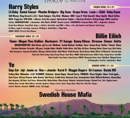 Com Anitta e Pabllo Vittar, Coachella divulga line-up da edição 2022