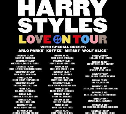 Harry Styles remarca shows no Brasil para dezembro de 2022