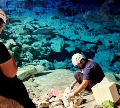 Gruta do Lago Azul recebe monitoramento ambiental em Bonito