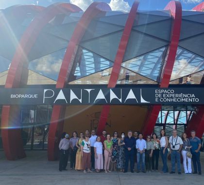 Associados da ABIH MS visitam Bioparque e falam da expectativa do local para o setor hoteleiro