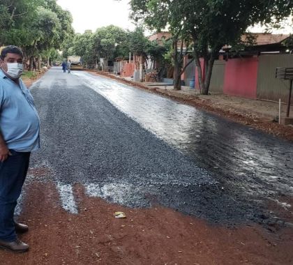 Com investimentos de R$ 5,9 milhões, Vila América será asfaltada em Bonito