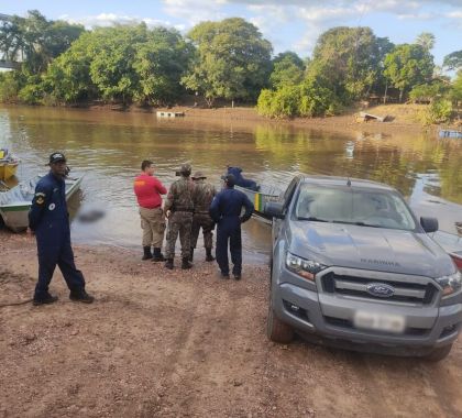 Corpo de homem que caiu no rio Salobra é encontrado