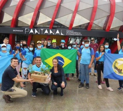 Estudantes de Bodoquena visitam Bioparque Pantanal