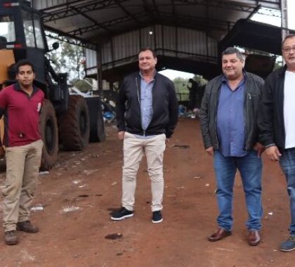 Para melhorar gestão de resíduos sólidos, equipe de Bonito realiza visita técnica em Amambaí