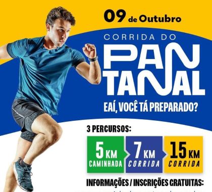 Campo Grande sedia a ‘Corrida do Pantanal’ em outubro