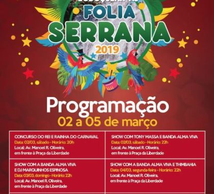 Carnaval em Bodoquena; confira a programação