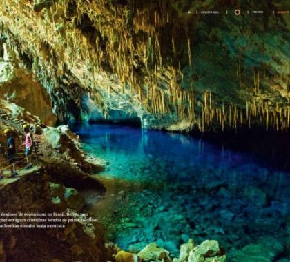 Belezas de Bonito e Jardim são destaques na Revista GOL
