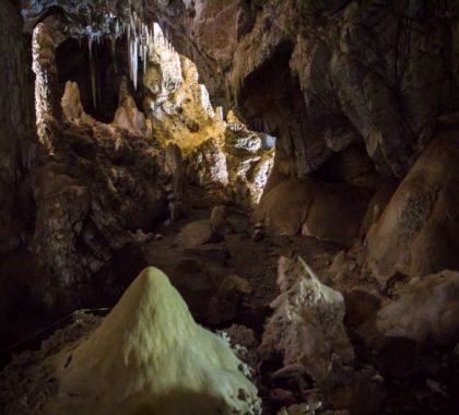 Alunos visitam a Gruta de São Miguel em Bonito