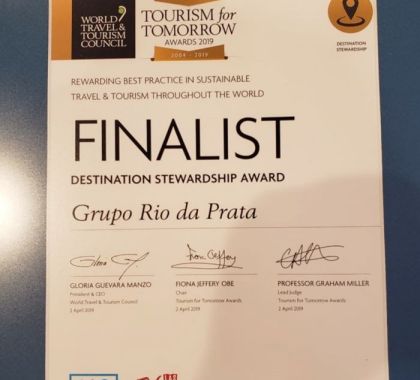 Atrativos de Bonito e Jardim recebem certificado do WTTC